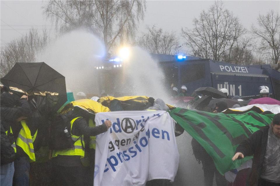 Die Demo am 29. November in Gießen hat bundesweit für Schlagzeilen gesorgt. (Archiv)Lando Hass/dpa