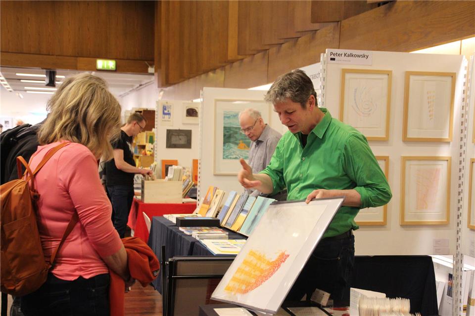 Die Deutsch-Niederländische Grafikbörse findet zum 38. Mal statt.