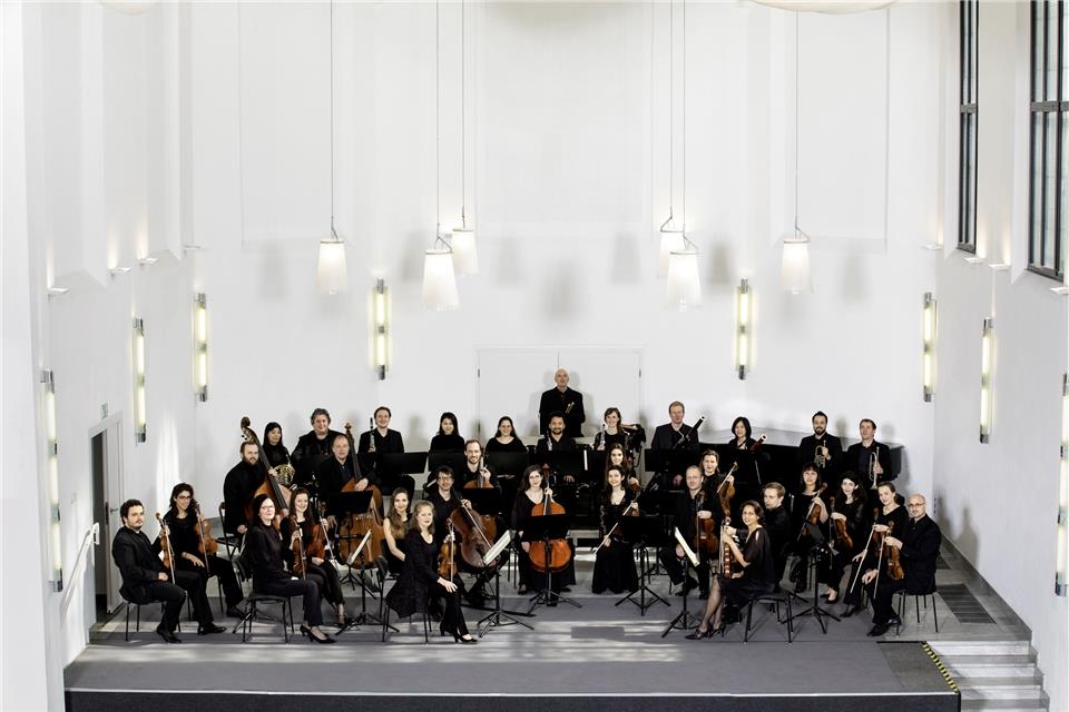 Die Deutsche Kammerakademie Neuss am Rhein tritt im Rittersaal auf.