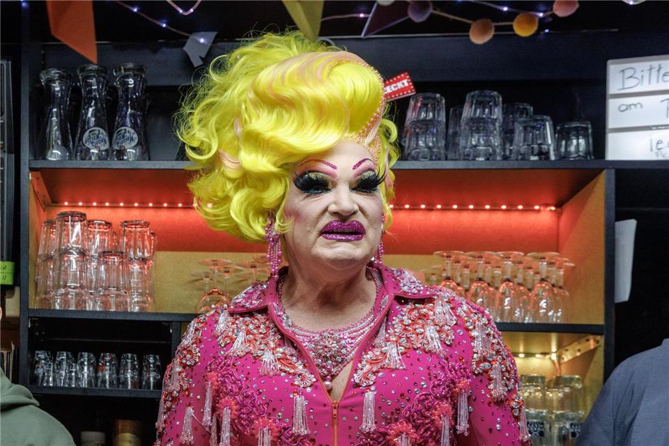 Die Dragqueen Olivia Jones sagte laut Mitteilung: „Ich bin zwar Sturm erprobt. Aber so was habe auch ich noch nicht erlebt“. (Archivbild) Markus Scholz/dpa