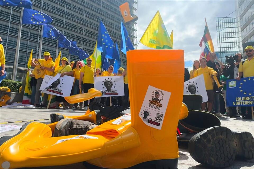 Die EU-Abgeordneten wollen Europas Landwirten mehr Geld fest zusagen. (Archivbild)Sylvain Plazy/ap/AP/dpa