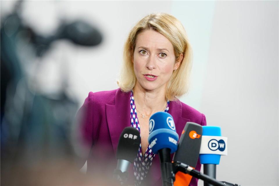 Israels Armee erwartet monatelange Kämpfe in Stadt Gaza Die EU-Außenbeauftragte Kallas appelliert an die Bundesregierung, die Pläne für europäische Handelssanktionen gegen Israel zu unterstützen oder andere Druckmittel vorzuschlagen. (Archivbild)Thomas Traasdahl/Ritzau Scanpix Foto/AP/dpa