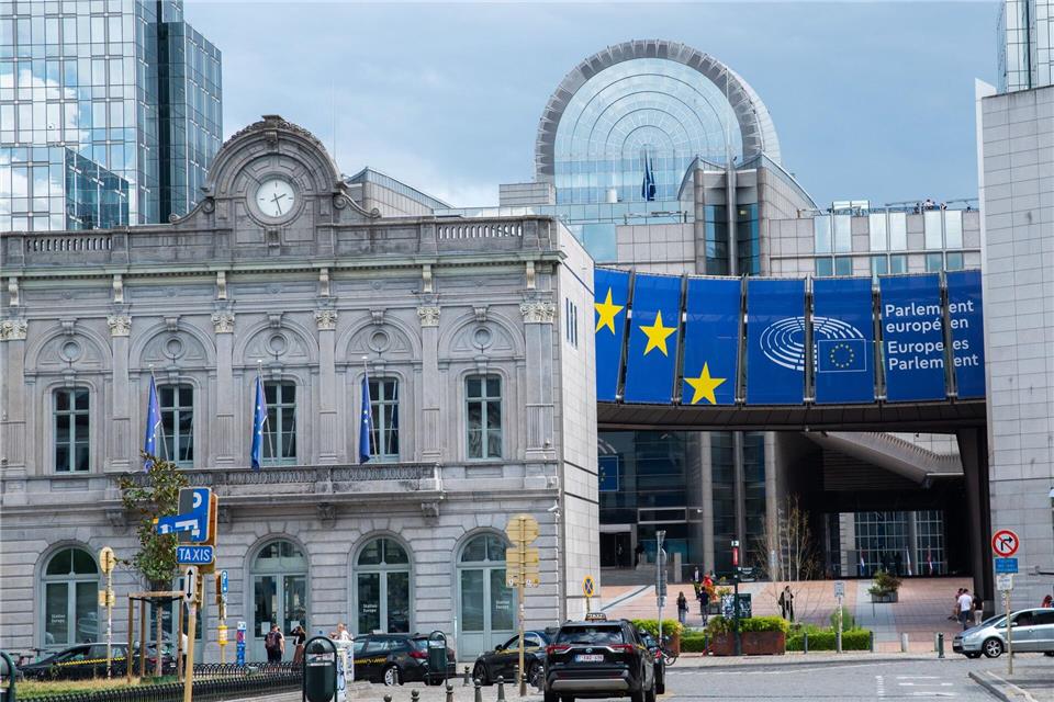 Die EU und die USA hatten sich vergangenes Jahr auf ein Zollabkommen geeinigt. (Archivbild)Alicia Windzio/dpa