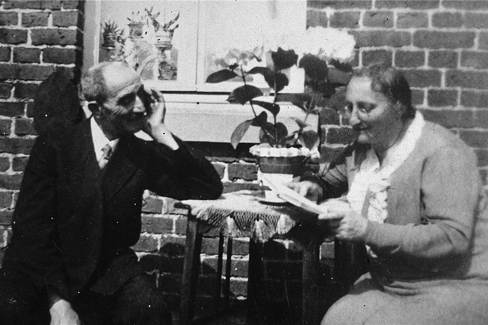 Die Eheleute Rosenbaum auf dem Stenkamp.Heimatverein Raesfeld