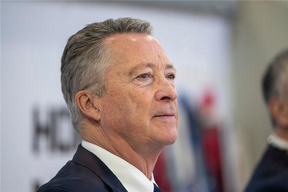 Die Eishockey-Nationalmannschaft von Bundestrainer Harold Kreis gewann die Olympia-Generalprobe. (Archivbild)Peter Kneffel/dpa