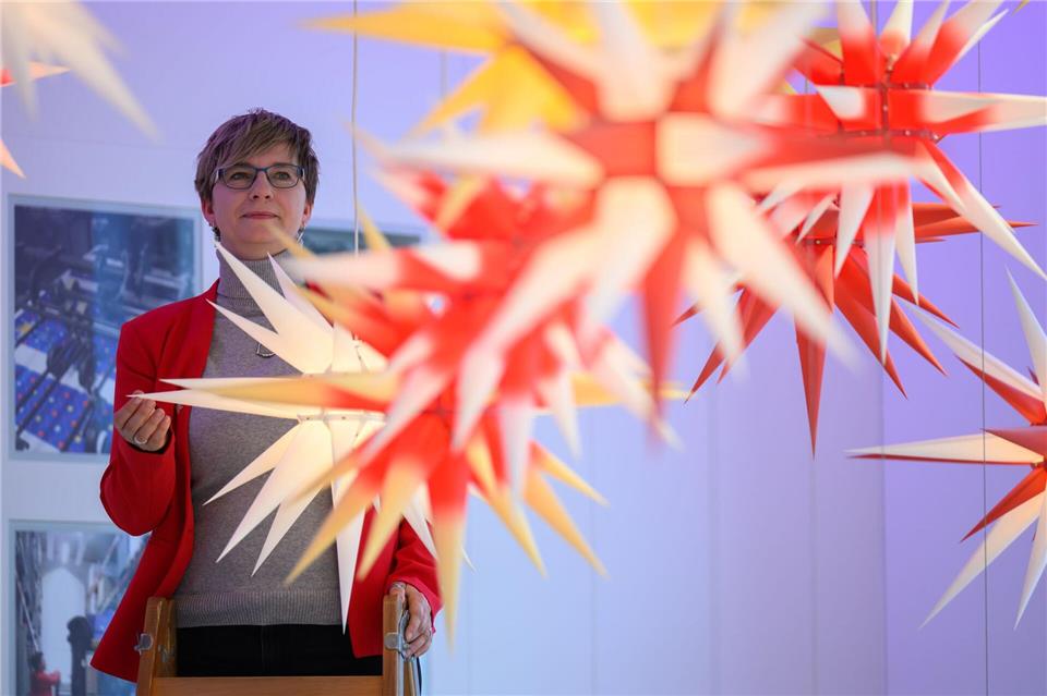 Die Entstehung des berühmten Sterns ist eng mit der Evangelischen Brüder-Unität verbunden.Robert Michael/dpa