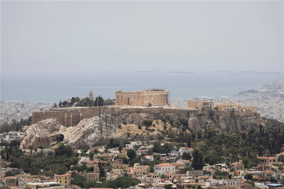 Die Erdbeben waren auch in Athen zu spüren. (Archivbild)Socrates Baltagiannis/dpa