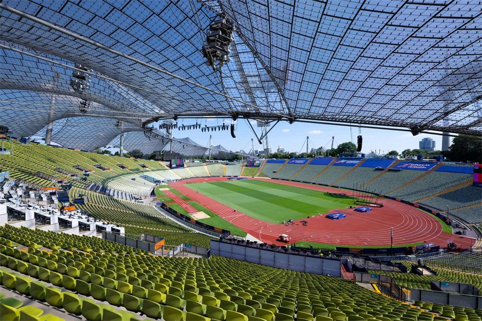 Die European Championships sorgten 2022 für große Begeisterung im Münchner Olympiastadion. Nun findet 2031 eine WM in der bayerischen Landeshauptstadt statt. (Archivbild)Sven Hoppe/dpa
