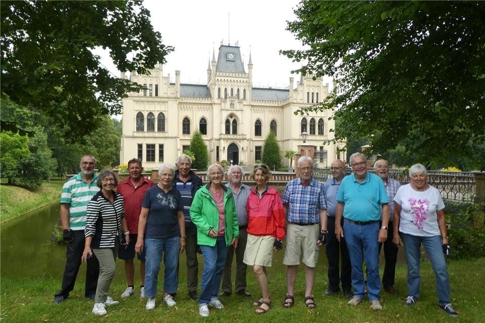 Die Evenburg in Leer war ein Ziel der Reisegruppe. .