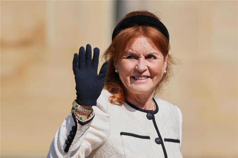 Die Ex-Frau von Prinz Andrew, Sarah Ferguson, wird von der Epstein-Affäre eingeholt. (Archivfoto)Kirsty Wigglesworth/AP Pool/AP/dpa