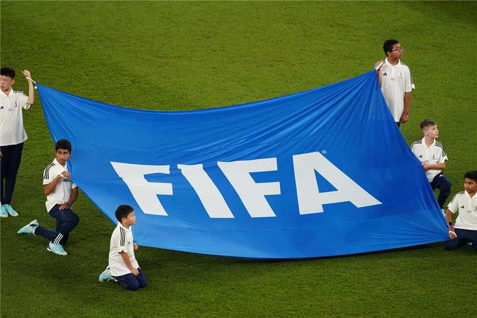 Die FIFA richtet ein Jugendturnier in Aserbaidschan aus. (Archivbild)Mike Egerton/PA Wire/dpa