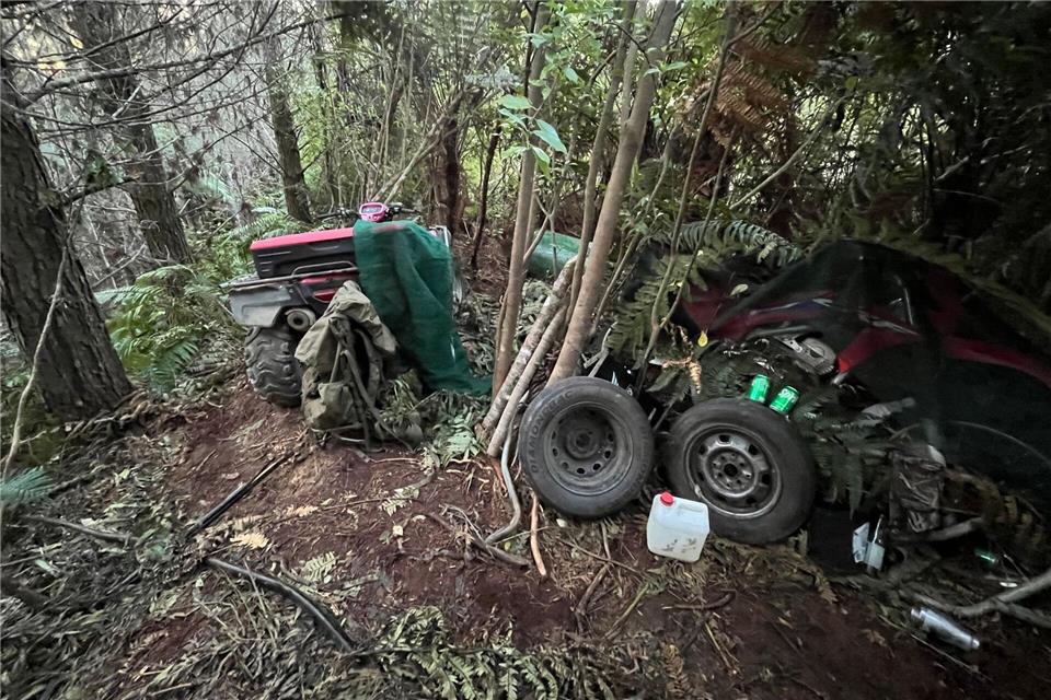 Neuseeland: Erste Fotos vom Camp des Kindesentführers Die Familie soll ihr Versteck immer wieder gewechselt haben.NZ Police/dpa