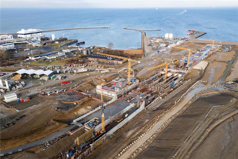 Die Fehmarnbeltquerung wird später fertiggestellt.Ulrich Perrey/dpa