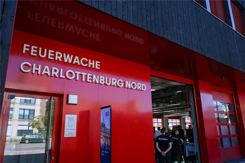 Die „Feuerwache Charlottenburg Nord“ ist saniert worden. Jens Kalaene/dpa