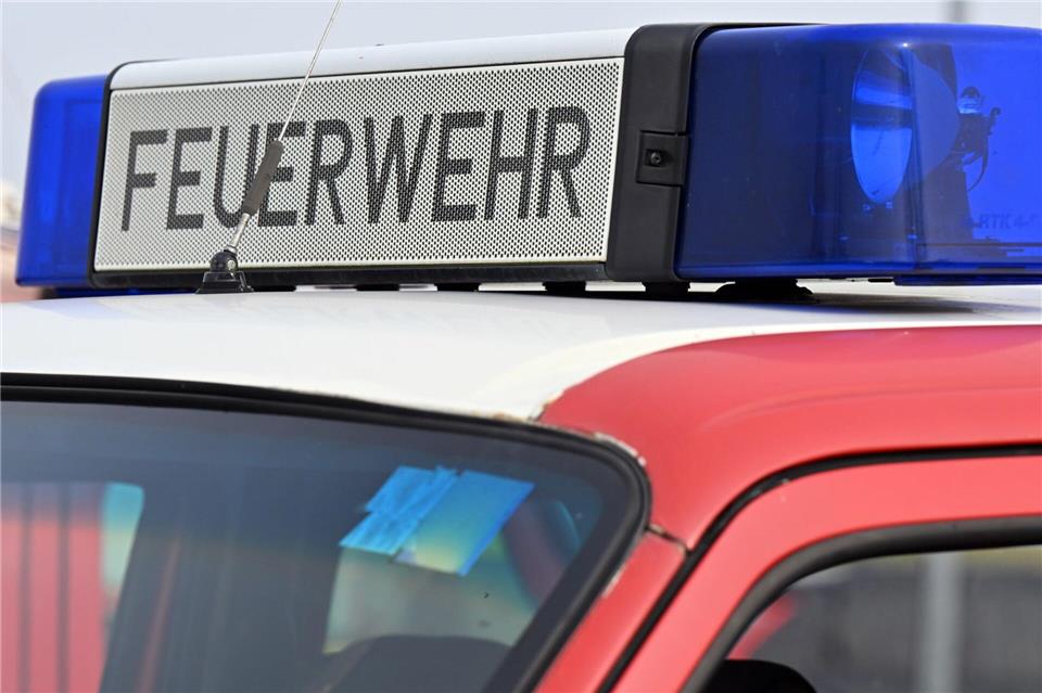 Die Feuerwehr verhinderte die Explosion.(Symbolbild)Martin Schutt/dpa-Zentralbild/dpa