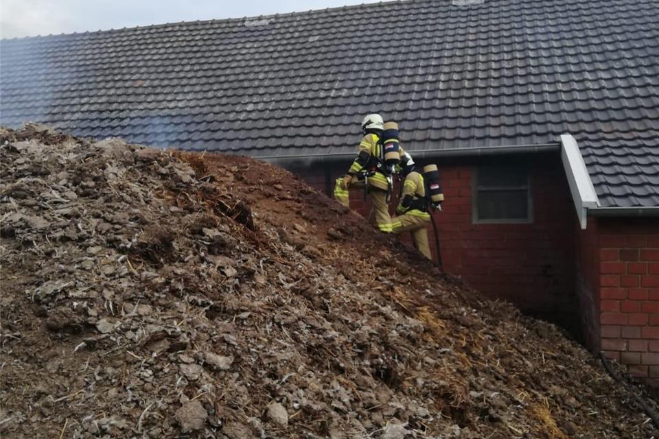 Die Feuerwehr war am Donnerstagmorgen in Raesfeld im Einsatz