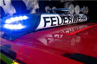 Die Feuerwehr war am Nachmittag im Einsatz. (Symbolbild)Sven Hoppe/dpa