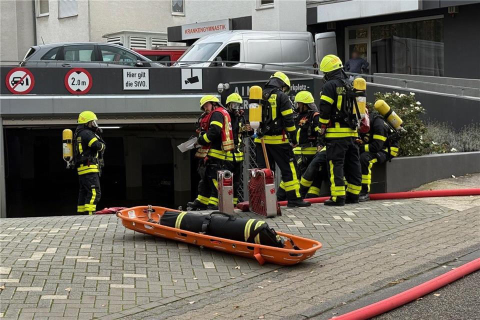 Die Feuerwehr war in der Anlage bereits am 22. Oktober im Einsatz. (Archivbild)Mike Seeboth/dpa