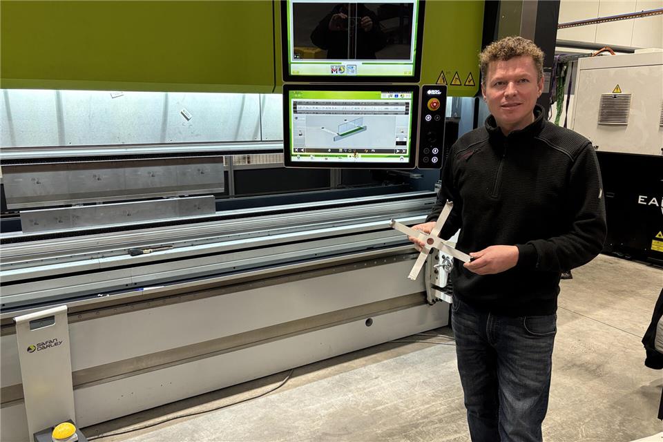 Die Fima IBO-Stalltechnik und ihre Geschäftsführer Hendrik Terbeck setzen auf eine große eigene Fertigungstiefe bei den Anlagen.