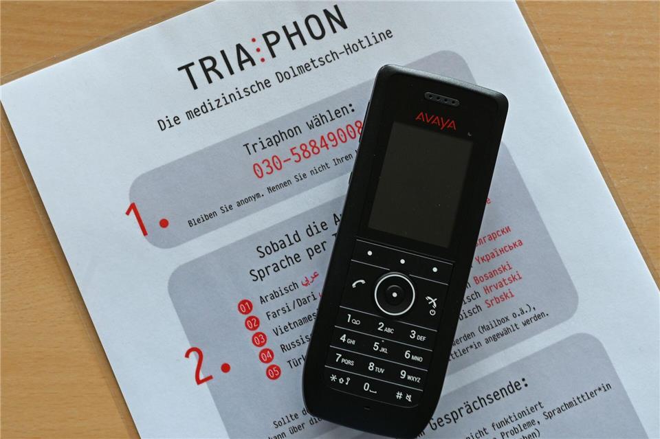 Die Finanzierung von Dolmetschdiensten ist oft ungeklärt – viele Kliniken tragen die Kosten bislang selbst.David Hammersen/dpa