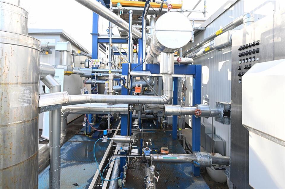 Die Firma Vulcan Energy plant, mit Tiefengeothermie kohlendioxidfreies Lithium aus Thermalwasser des Oberrheingrabens zu gewinnen. Der Bund fördert das Vorhaben. (Archivbild)Bernd Weißbrod/dpa