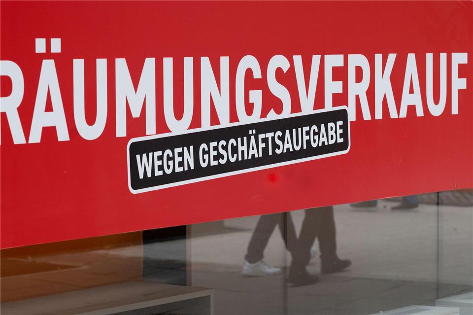 Die Firmenpleiten nehmen in Baden-Württemberg zu. (Symbolbild)Bernd Weißbrod/dpa