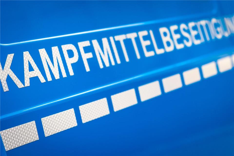 Die Flakgranate hat einen Durchmesser von 8,8 Zentimetern. (Symbolbild)Moritz Frankenberg/dpa