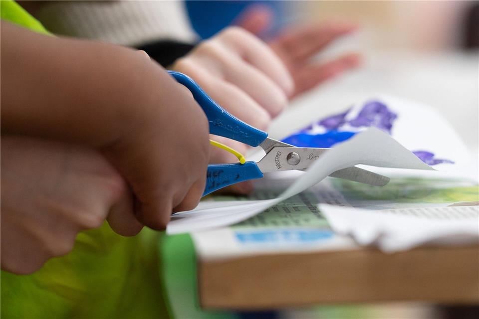 Die Fraktionen von SPD und Linke haben eine Änderung des Kindertagesförderungsgesetzes beschlossen. (Symbolbild)Sebastian Gollnow/dpa