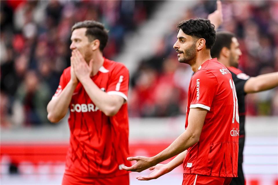 Die Freiburger Offensive um Michael Gregoritsch und Eren Dinkci tat sich zuletzt schwer.Harry Langer/dpa