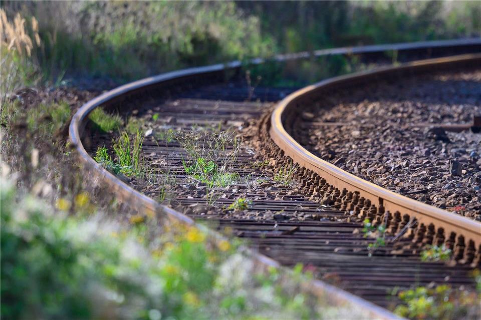 Die Fuchstalbahn wird seit 1984 nur noch für Güterzüge benutzt. (Symbolbild)Jens Büttner/dpa-Zentralbild/dpa