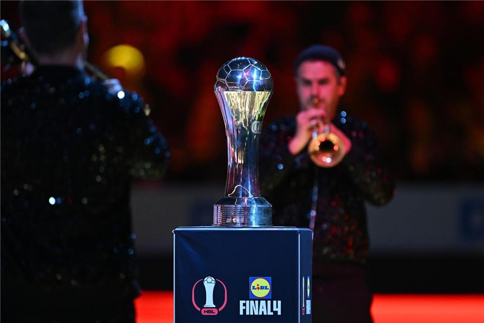 Die Füchse Berlin haben zum zweiten Mal nach 2014 den DHB-Pokal gewonnen.Federico Gambarini/dpa