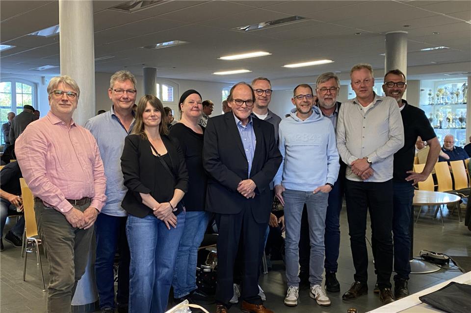 Die Führungsriege der Ramsdorfer Bürgergenossenschaft.