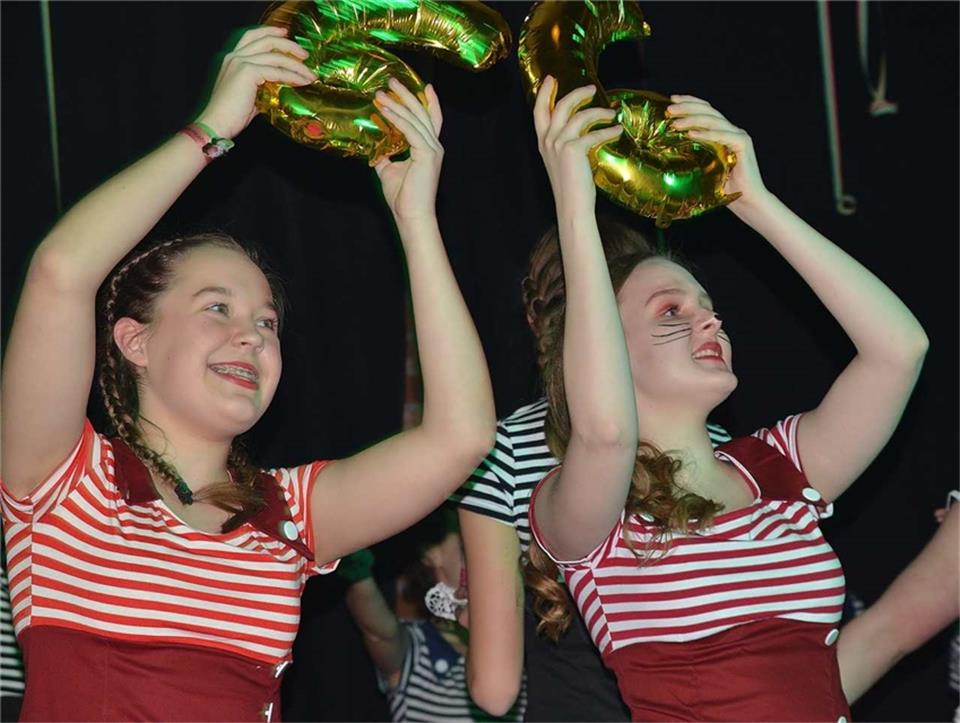 Die Fun Generation zeigte sich närrisch-sportlich beim Familienkarneval.