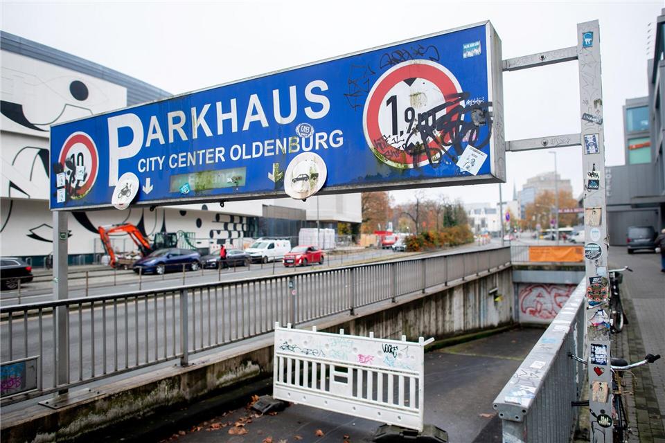 Die Garage ist seit 2019 geschlossen.Hauke-Christian Dittrich/dpa