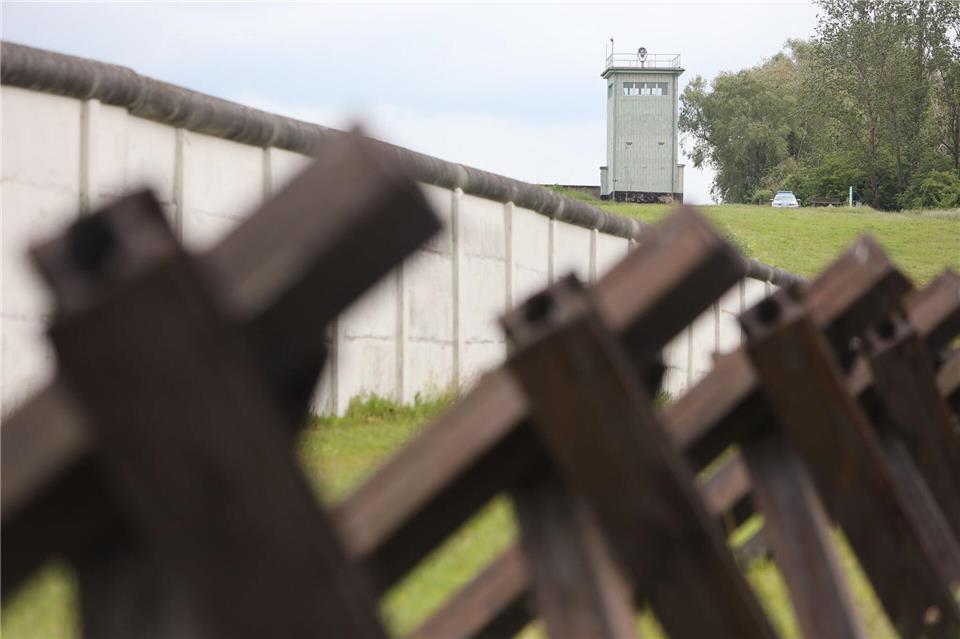 Die Gedenkstätte zur innerdeutschen Teilung in Hötensleben ist eine von vielen Gedenkstätten in Sachsen-Anhalt. (Archivbild)Matthias Bein/dpa