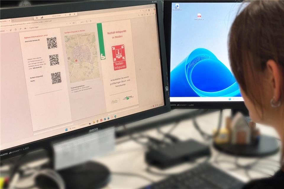 Notfall-Infopunkt liegt in Heiden mitten im Ort Die Gemeinde Heiden informiert auf Ihrer Webseite über die Notfall-Informationspunkte und das Verhalten im Fall eines flächendeckenden Stromausfalls.