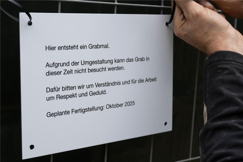 Die Gestaltung soll im Oktober fertig sein. (Archivbild)Boris Roessler/dpa