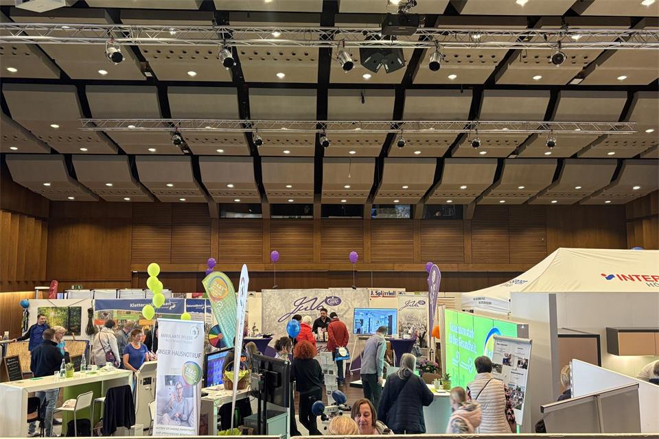 Die Gesundheitsmesse „fit & gesund“ findet in der Stadthalle Vennehof statt.