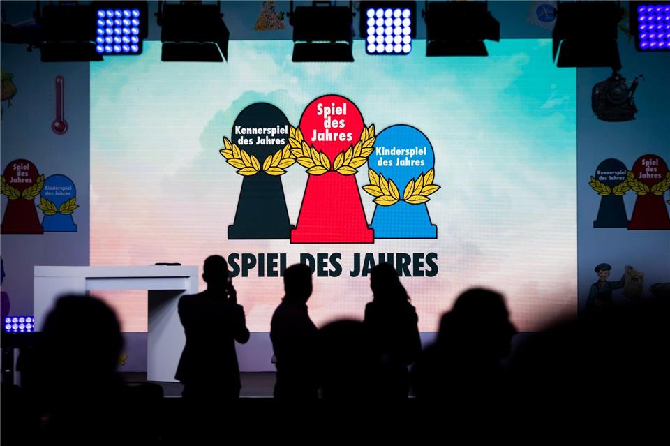 Die Gewinnertitel werden am 12. Juli bei der Preisverleihung in Berlin gekürt und dürfen dann das bekannte Logo mit dem Pöppel auf der Spielverpackung tragen. (Archivbild)Christoph Soeder/dpa