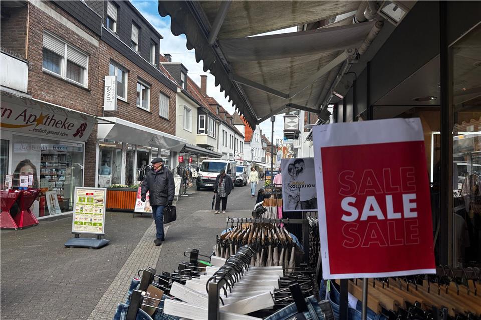 Die Goldstraße ist Borkens „1a-Lage“.