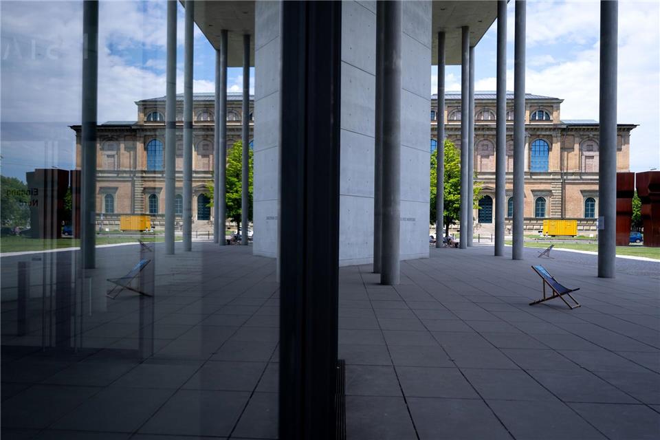 Die Graphische Sammlung gehört zur Pinakothek der Moderne. (Archivbild)Sven Hoppe/dpa