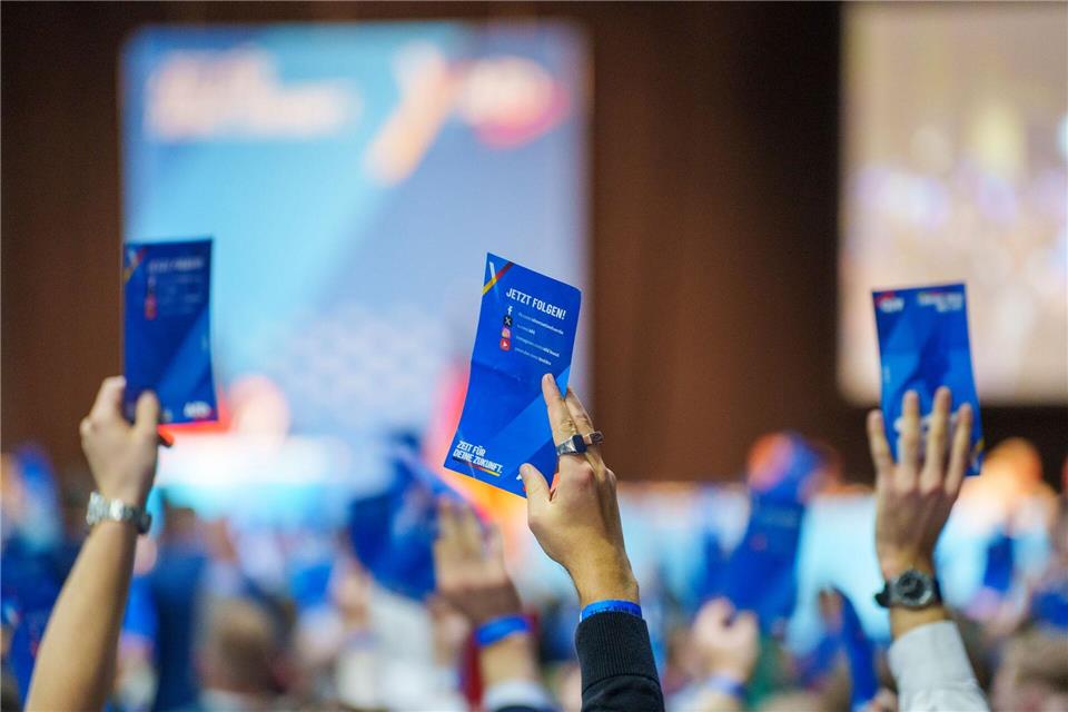 Die Gründung der neuen Parteijugend verlief ohne große Kontroversen. Andreas Arnold/dpa