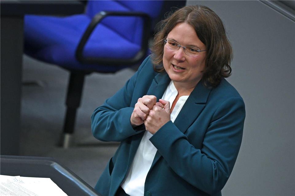 Die Grünen-Bundestagsabgeordnete Andreas Lübcke aus Brandenburg dringt auf eine rasche Umsetzung eines deutsch-polnischen Jugend-Bahntickets für diesen Sommer. (Archivbild) Helena Dolderer/dpa