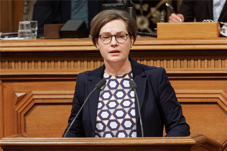 Die Grünen-Fraktionsvorsitzende nennt die AfD-Einstufung einen unmissverständlichen Warnruf an die demokratische Gesellschaft. (Archivbild) Markus Scholz/dpa