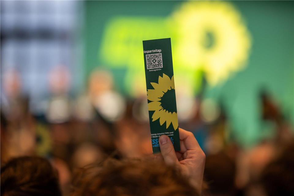Die Grünen-Landesvorsitzenden Anna Lührmann und Julia Frank freuen sich über einen „kontinuierlichen Zuwachs“. (Symbolbild)Christian Lademann/dpa