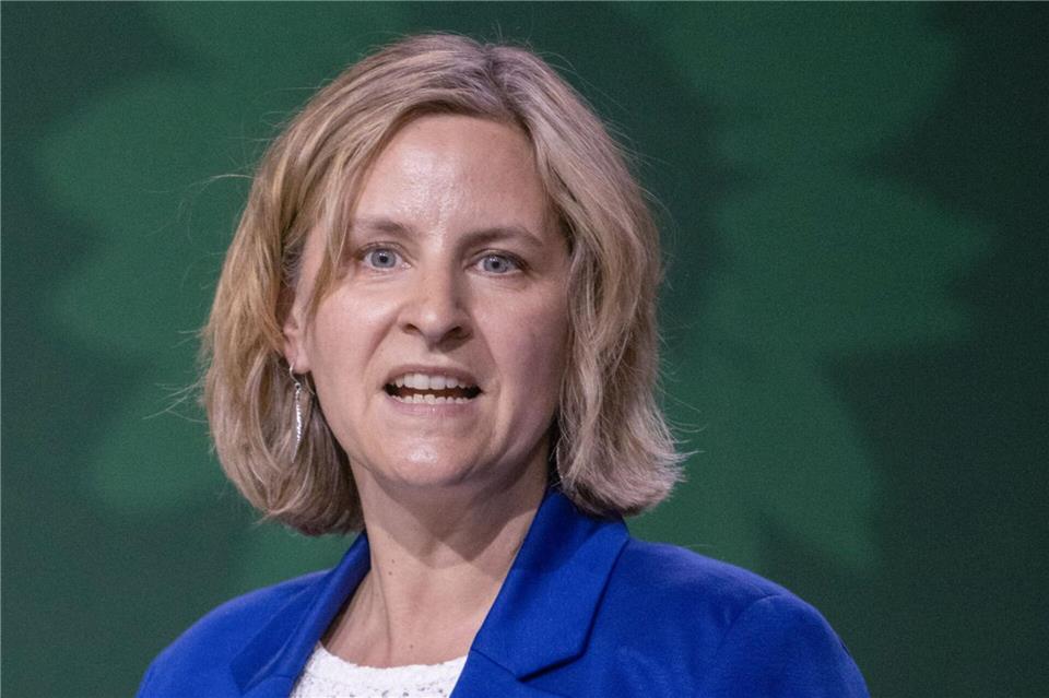 Die Grünen gehen mit Spitzenkandidatin Eder, die Umwelt- und Mobilitätsministerin in der Ampel in Mainz ist, in den Wahlkampf. (Archivfoto)Harald Tittel/dpa