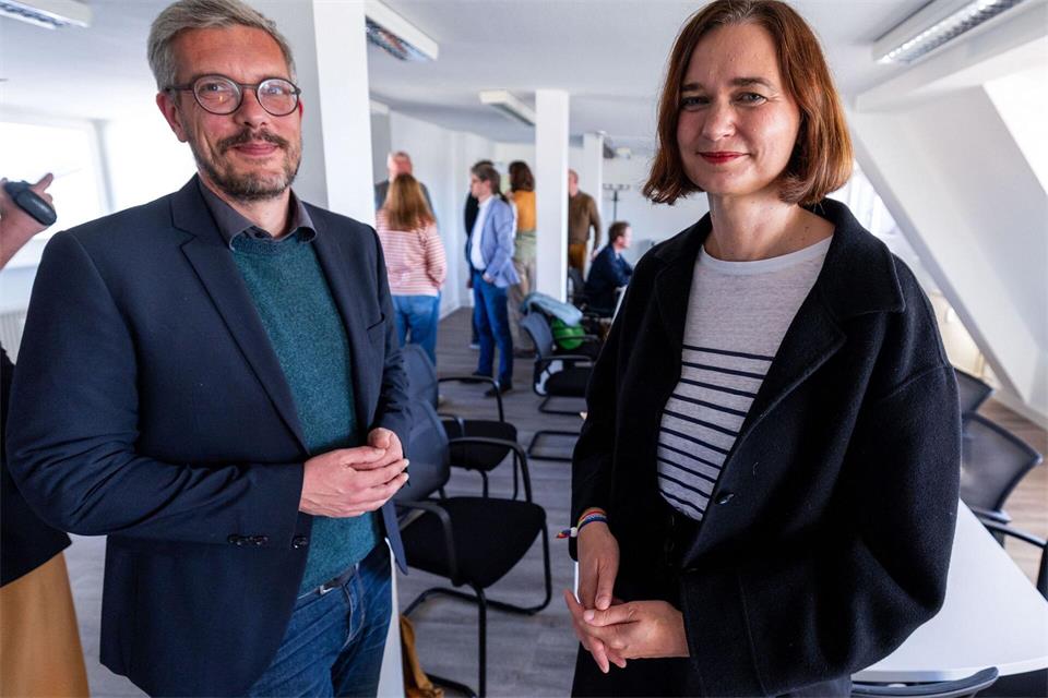 Die Grünen haben fünf Sitze im neuen Landesparlament. Claudia Müller war Spitzenkandidatin ihrer Partei bei der Landtagswahl am vergangenen Sonntag.Jens Büttner/dpa