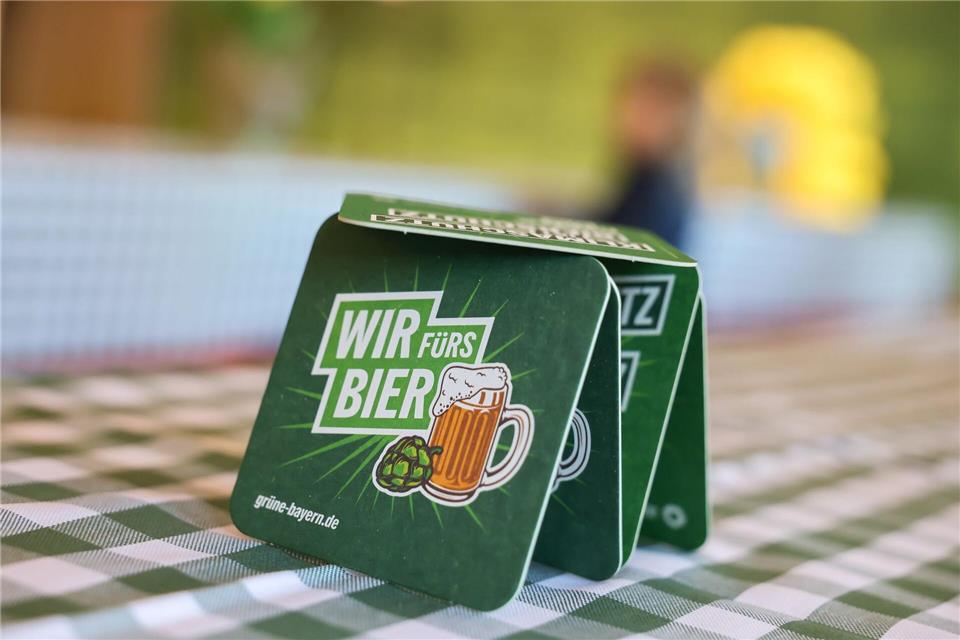 Die Grünen haben zum Politischen Aschermittwoch nach Landshut geladen.  Daniel Löb/dpa