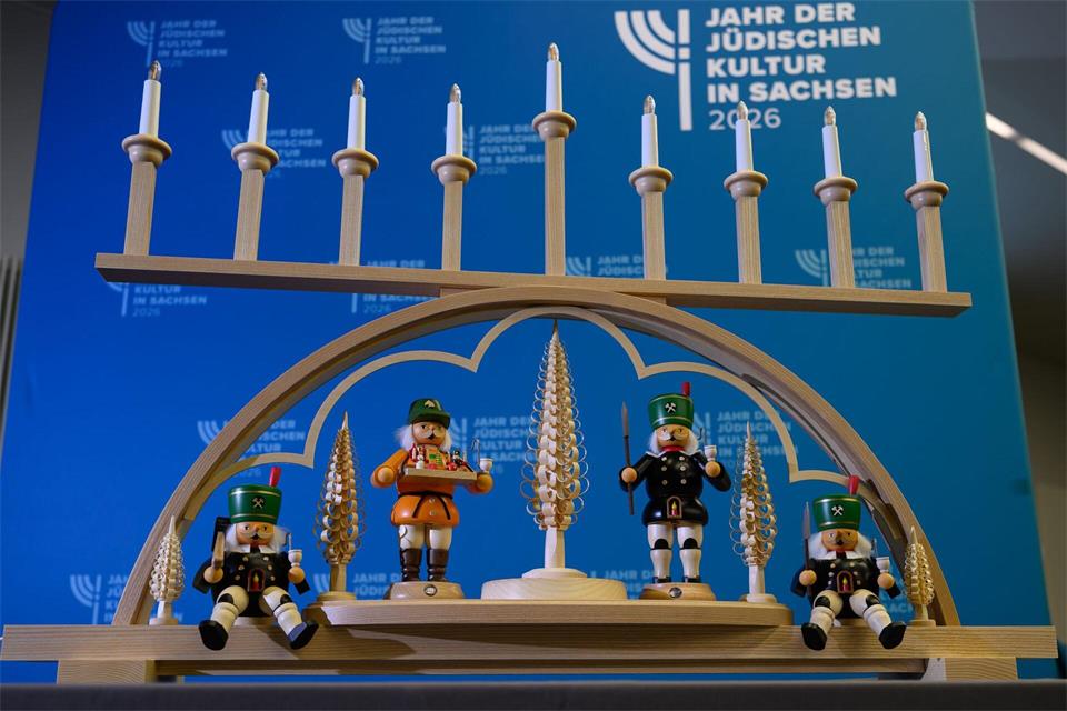 Die Grünen im Sächsischen Landtag wollten jüdische Kultur in Sachsen dauerhaft sichtbar machen. (Archivbild)Hendrik Schmidt/dpa