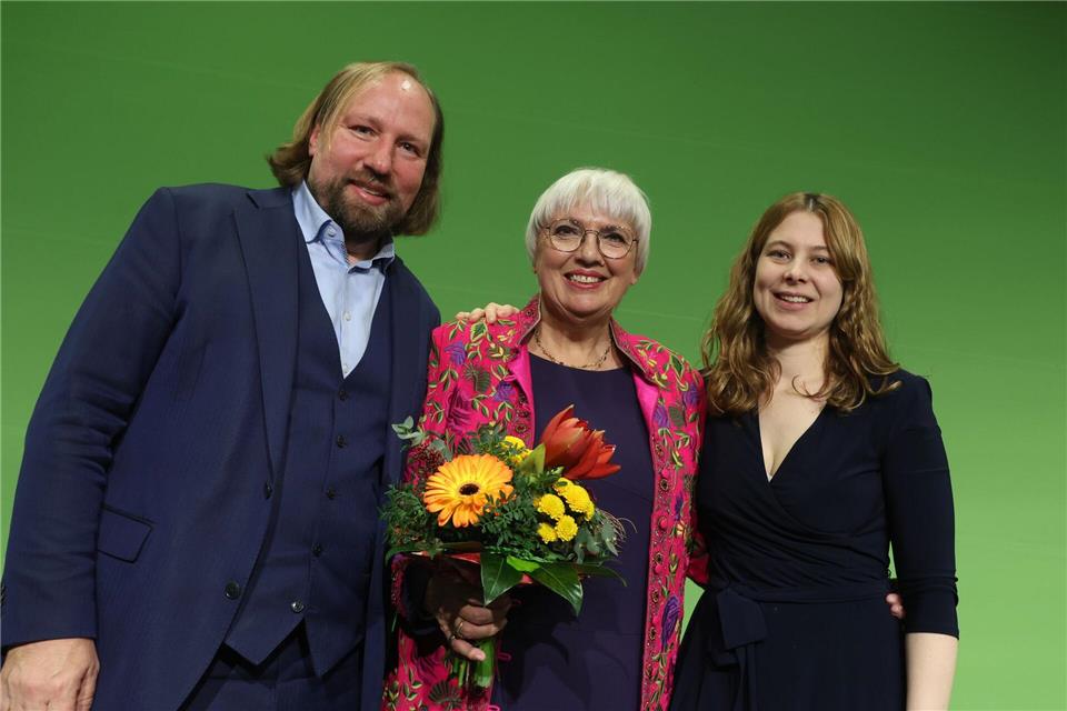 Die Grünen kürten ihr Spitzenpersonal für den Wahlkampf. Karl-Josef Hildenbrand/dpa